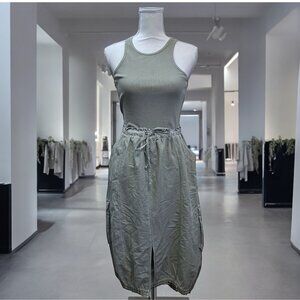Daily Practice Be Bold Twofer Feminine Tactical‎ Minimalist Cargo Tank Dress  XS